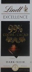 Lindt srednie excellence 99 cocoa cacao